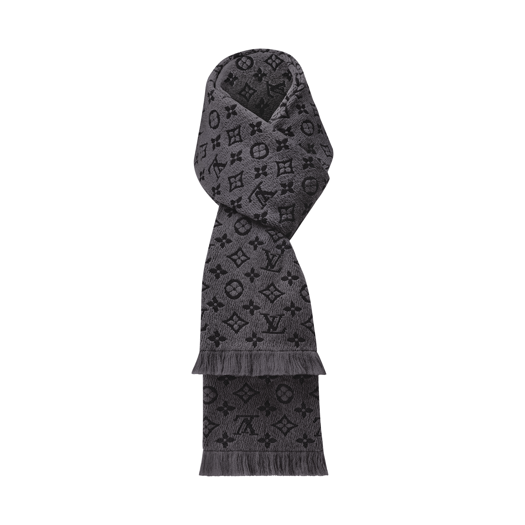 Sciarpa Vuitton Sciarpa Stola Louis Vuitton Nera Stola Sciarpa